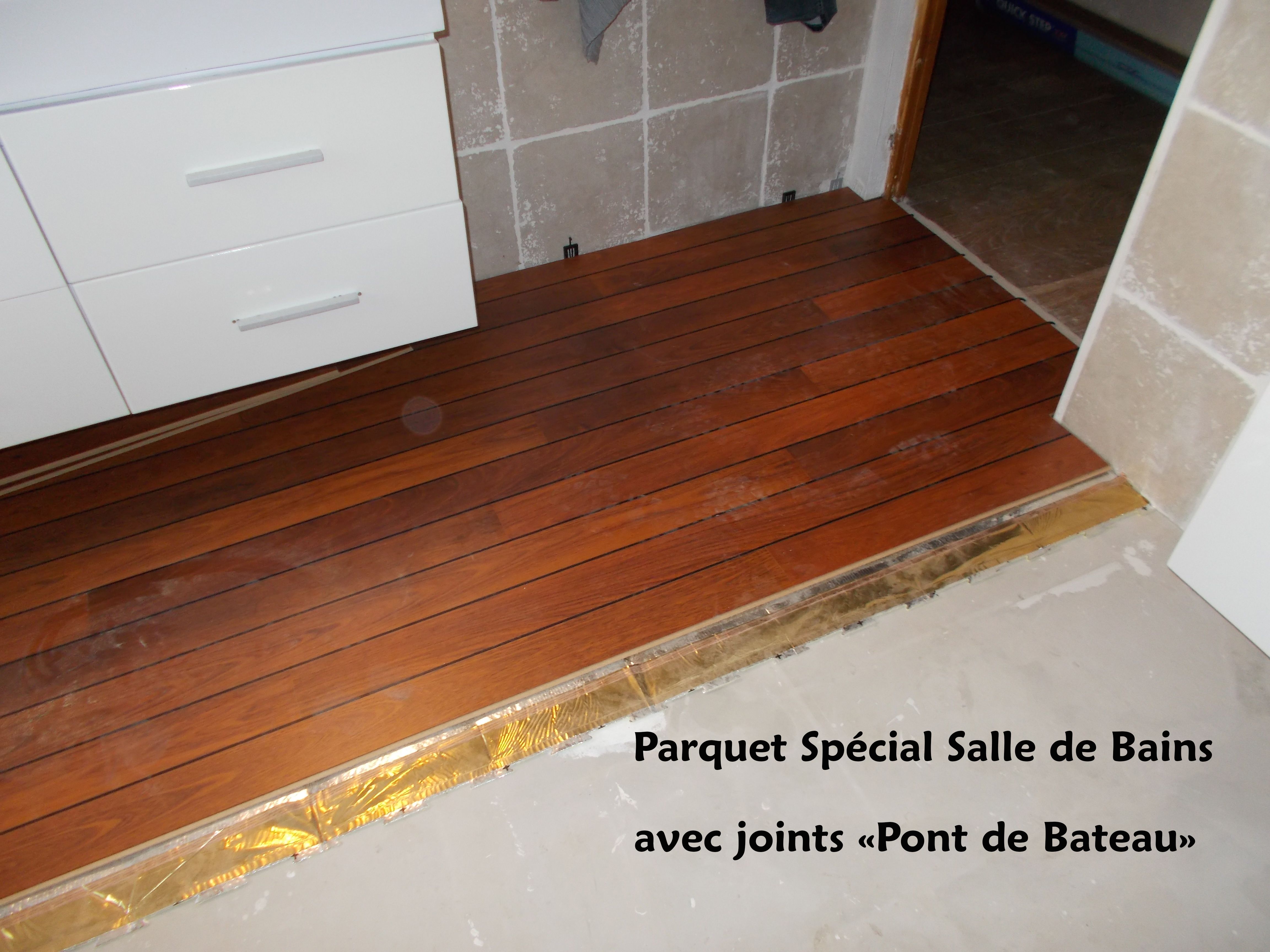 Parquet Salle de bains - Rénovation